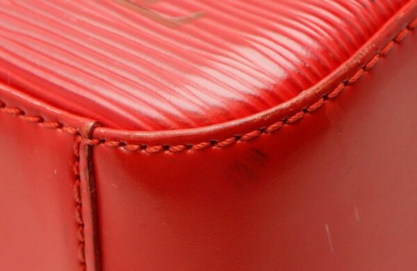 11641216 2 Louis Vuitton Jasmine Handbag Epi Red