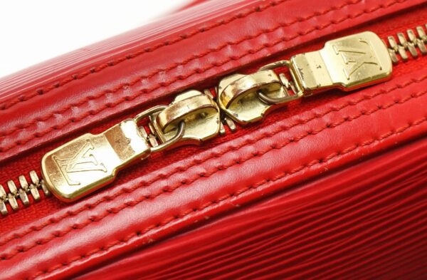 11641216 5 Louis Vuitton Jasmine Handbag Epi Red