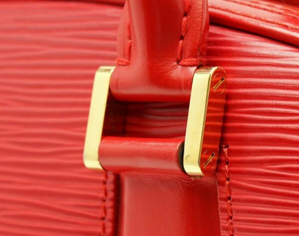 11641216 6 Louis Vuitton Jasmine Handbag Epi Red