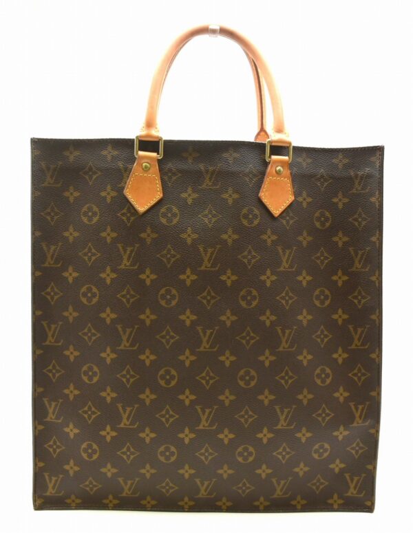 11641265 Louis Vuitton Sac Plat Tote Bag Monogram Brown