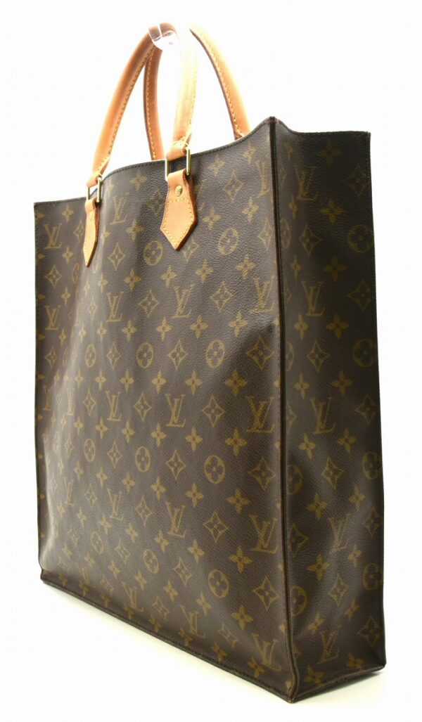 11641347 1 Louis Vuitton Sac Plat Tote Bag Monogram Brown