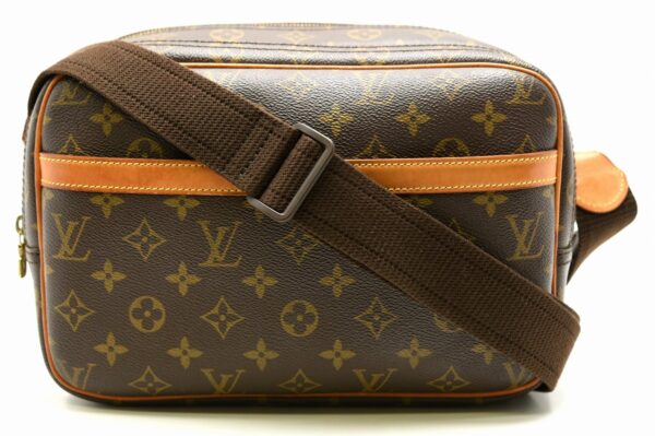 11641350 Louis Vuitton Reporter PM Shoulder Bag Monogram Brown