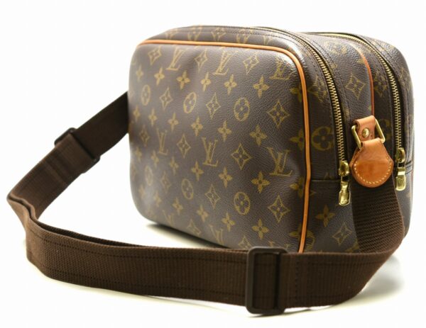 11641350 1 Louis Vuitton Reporter PM Shoulder Bag Monogram Brown