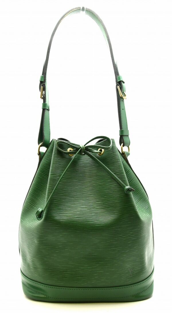 11641351 Louis Vuitton Noe Shoulder Bag Epi Green