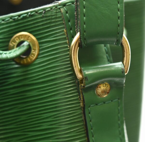 11641351 6 Louis Vuitton Noe Shoulder Bag Epi Green