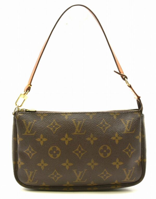 11641355 Louis Vuitton Pochette Accessory Pouch Monogram Brown