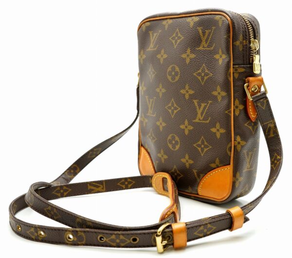 11641386 1 Louis Vuitton Danube Shoulder Bag Monogram Brown