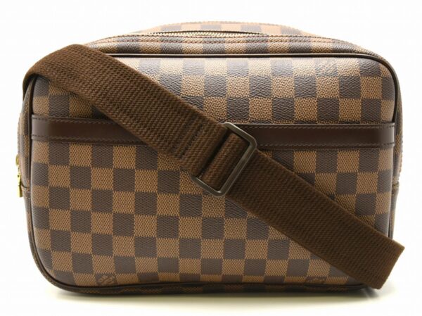 11641470 Louis Vuitton Reporter PM Shoulder Bag Damier Brown