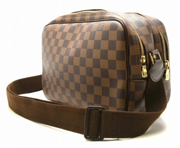 11641470 1 Louis Vuitton Reporter PM Shoulder Bag Damier Brown