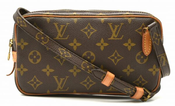 11641471 Louis Vuitton Marly Bandouliere Shoulder Bag Monogram Brown