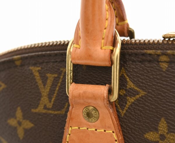 11641619 6 Louis Vuitton Alma Handbag Monogram Brown