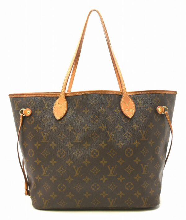 11641704 Louis Vuitton Neverfull MM Tote Bag Monogram Brown