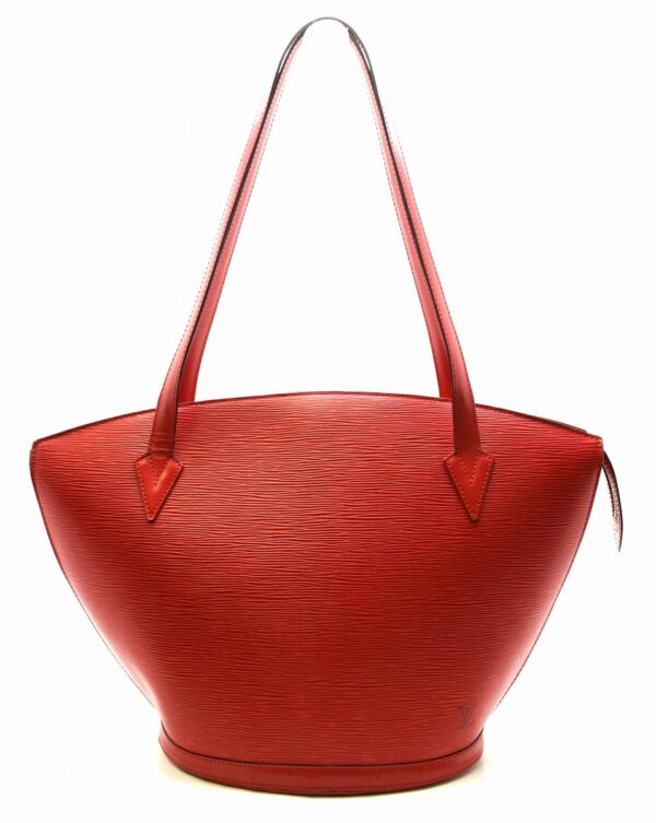 11641812 Louis Vuitton Saint Jacques Shopping Bag Epi Red