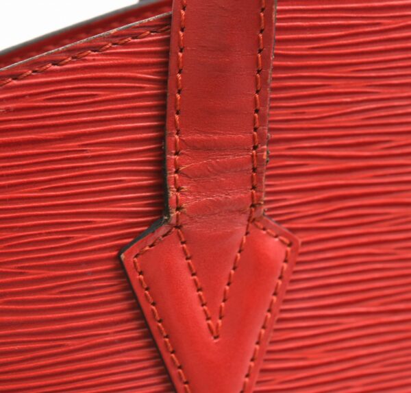 11641812 6 Louis Vuitton Saint Jacques Shopping Bag Epi Red