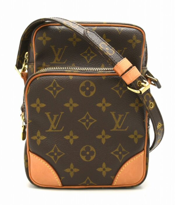 11641993 Louis Vuitton Amazon Shoulder Bag Monogram Brown