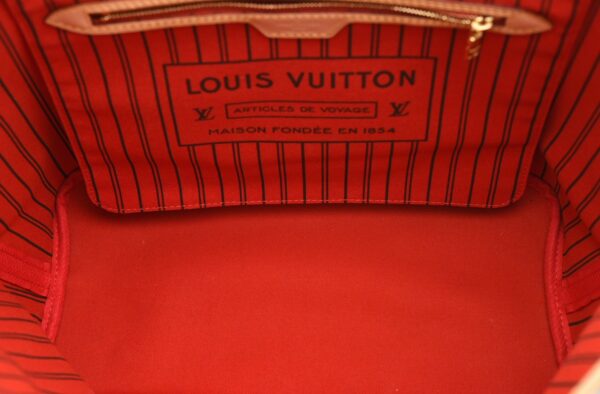 11642002 4 Louis Vuitton Neverfull MM Tote Bag Monogram Red