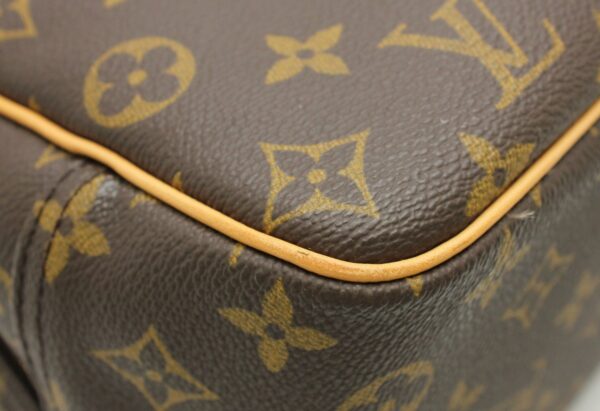 11642047 2 Louis Vuitton Bowling Vanity Deauville Bag Monogram Brown