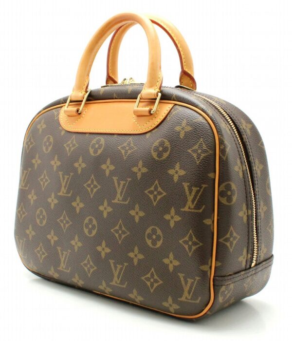 11642051 1 Louis Vuitton Trouville Handbag Monogram Brown