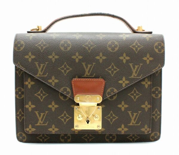 11642063 Louis Vuitton Monceau 26 Handbag Monogram Brown