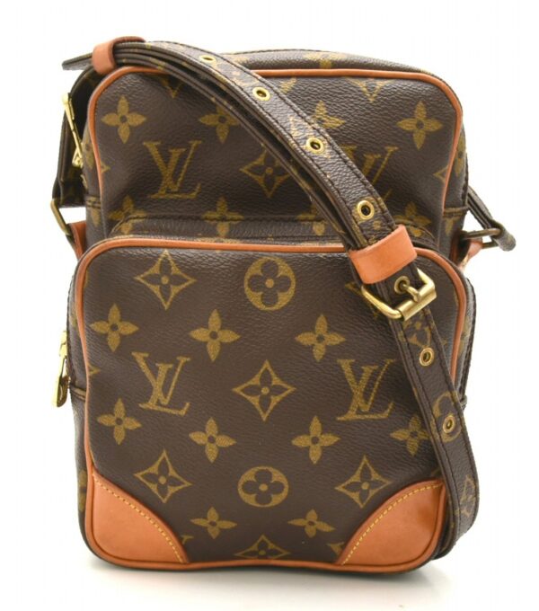 11642084 Louis Vuitton Amazon Shoulder Bag Monogram Brown