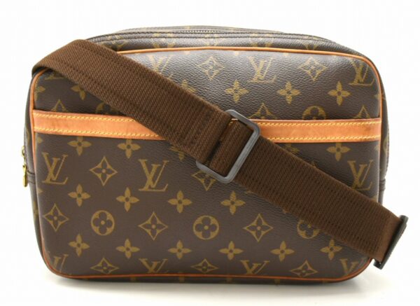 11642085 Louis Vuitton Reporter PM Shoulder Bag Monogram Brown