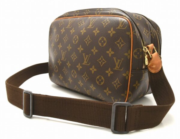 11642085 1 Louis Vuitton Reporter PM Shoulder Bag Monogram Brown