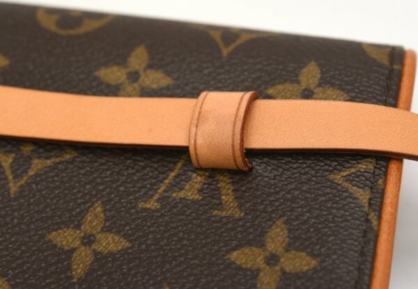 11642099 6 Louis Vuitton Pochette Florentine Waist Pouch Monogram Brown