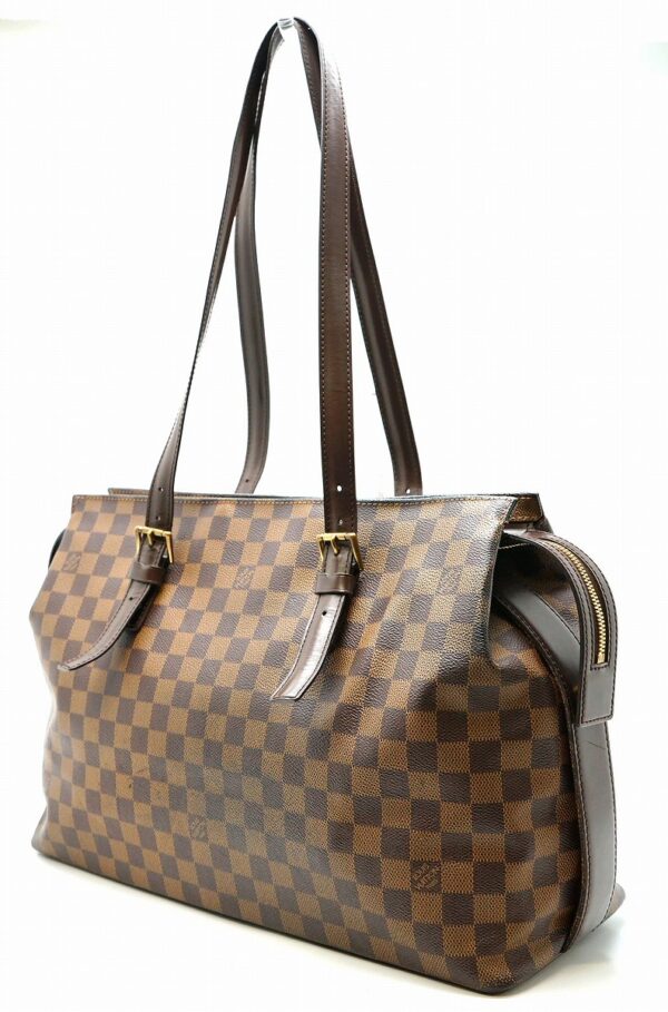 11642101 1 Louis Vuitton Chelsea Tote Bag Damier Brown