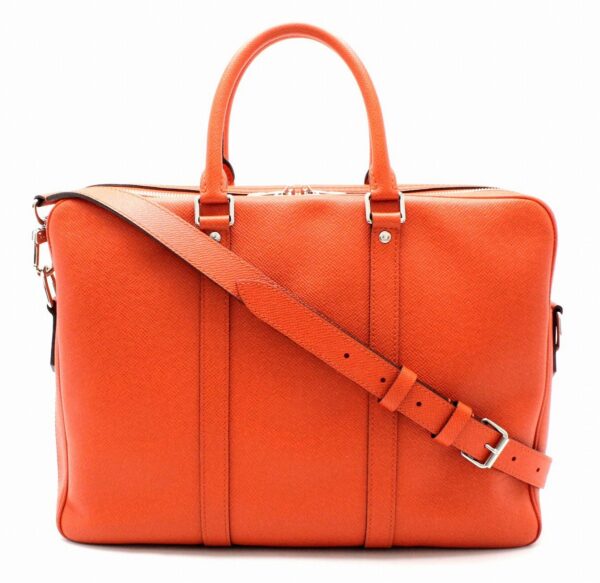 11642114 Louis Vuitton PDV PM Business Bag Taiga Orange