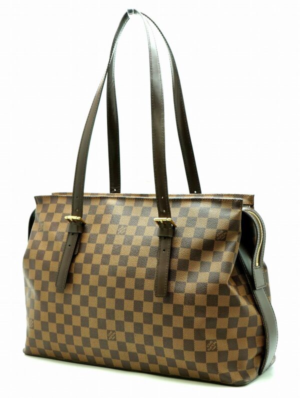 11642232 1 Louis Vuitton Chelsea Tote Bag Damier Brown