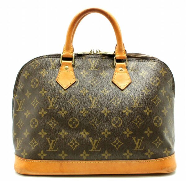 11642348 Louis Vuitton Alma Handbag Monogram Brown