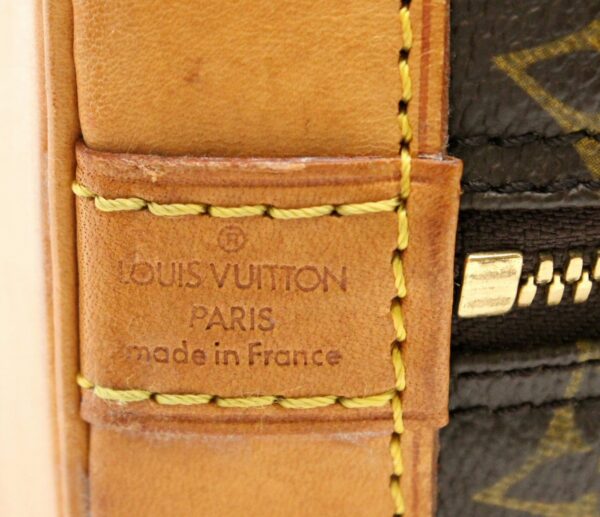 11642348 8 Louis Vuitton Alma Handbag Monogram Brown