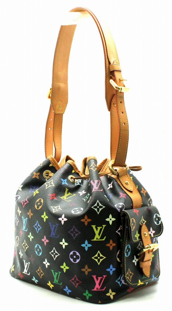 11642380 1 Louis Vuitton Petit Noe Shoulder Bag Monogram Multicolor Black