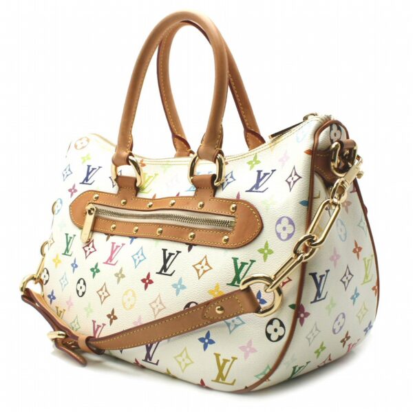 11642408 1 Louis Vuitton Rita Handbag Monogram Multicolor White