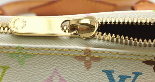 11642408 5 Louis Vuitton Rita Handbag Monogram Multicolor White