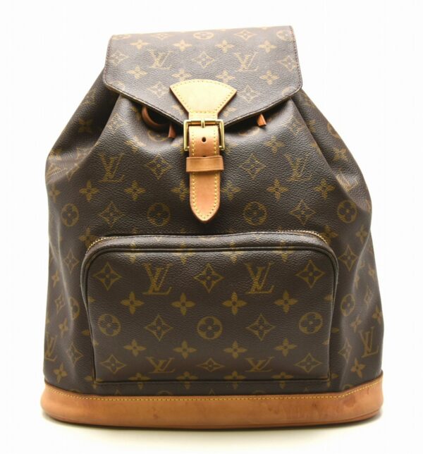 11650132 Louis Vuitton Montsouris GM Backpack Monogram Brown