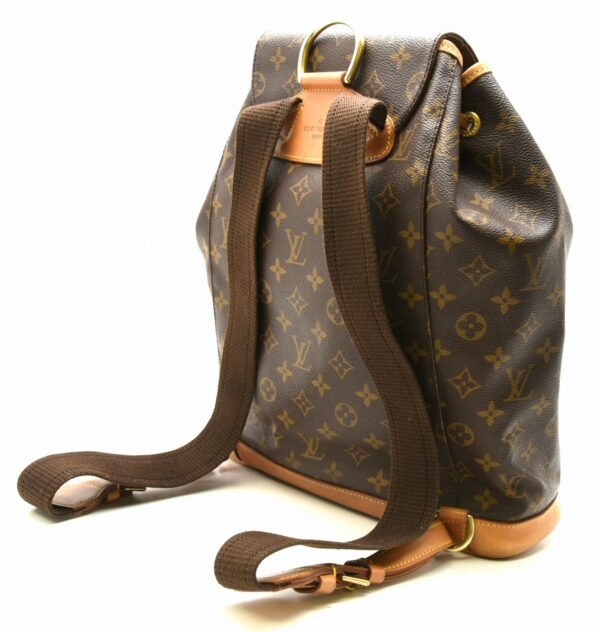 11650132 1 Louis Vuitton Montsouris GM Backpack Monogram Brown