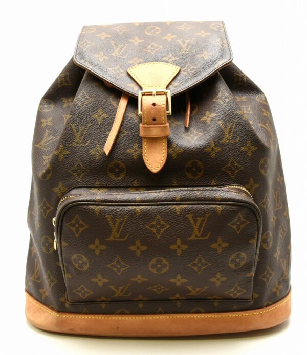 11650155 Louis Vuitton Montsouris GM Backpack Monogram Brown