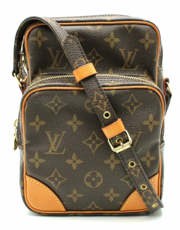 11650161 Louis Vuitton Amazon Shoulder Bag Monogram Brown