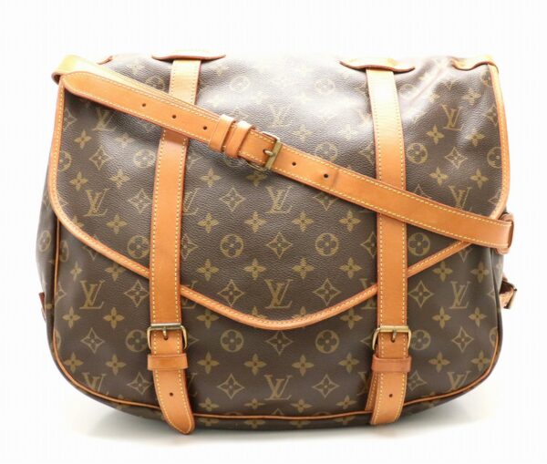 11650273 Louis Vuitton Saumur GM Shoulder Bag Monogram Brown