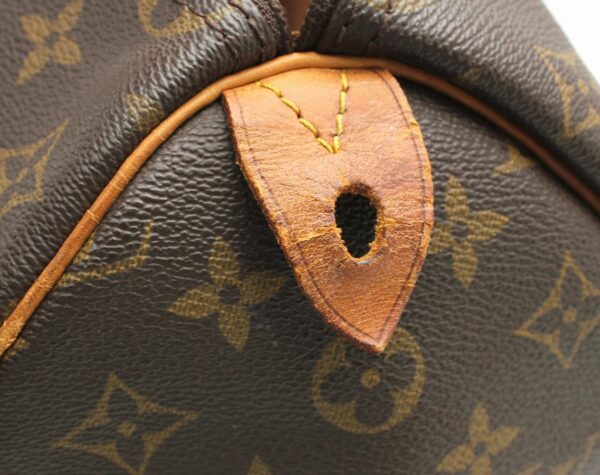 11650304 7 Louis Vuitton Speedy 35 Bag Monogram Brown