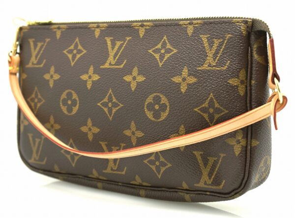 11650312 1 Louis Vuitton Pochette Accessory Pouch Monogram Brown