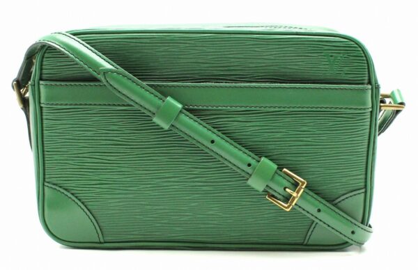 11650597 Louis Vuitton Trocadero Shoulder Bag Epi Green