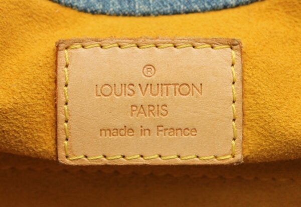 11650636 8 Louis Vuitton Pleaty Handbag Monogram Denim Blue