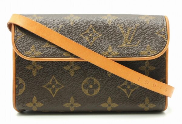 11650654 Louis Vuitton Pochette Florentine Waist Pouch Monogram Brown