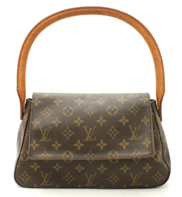 11650750 Louis Vuitton Mini Looping Shoulder Bag Monogram Brown