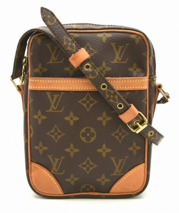 11650783 Louis Vuitton Danube Shoulder Bag Monogram Brown