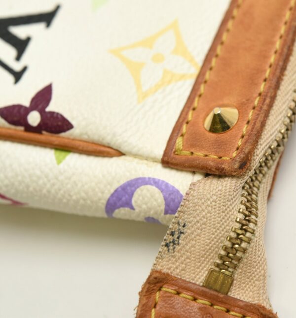 11650800 7 Louis Vuitton Pochette Accessories Pouch Multicolor White