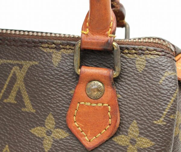 11650803 6 Louis Vuitton Mini Speedy Handbag Monogram Brown