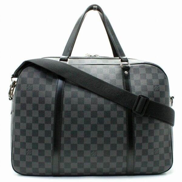 11651076 Louis Vuitton Yorn Bag Damier Graphite Black